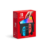 NINTENDO Switch (modello Oled) Rosso neon/Blu neon, schermo 7 pollici, Blu, Rosso