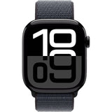 APPLE Watch Series 10 GPS 46mm in alluminio color Jet Black con cinturino Sport Loop inchiostro