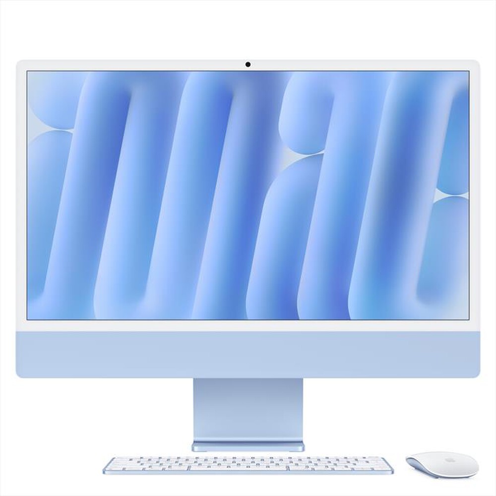 APPLE - iMac Retina 24" 4.5K M4 Core 10 CPU 10 GPU 512GB-Blu