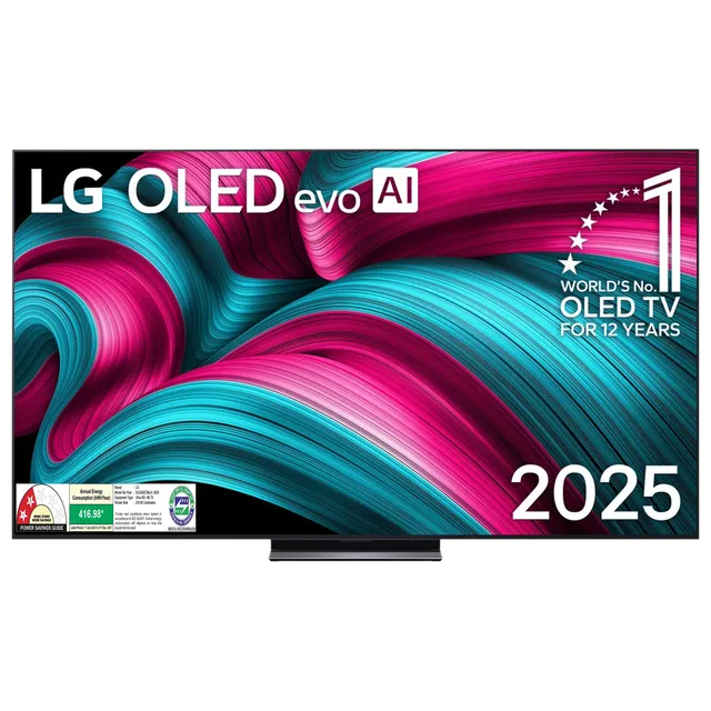 LG evo AI C5 139,7 cm (55 pollici) OLED 4K Ultra HD Smart TV con webOS, Dolby Vision e Dolby Atmos (modello 2025)