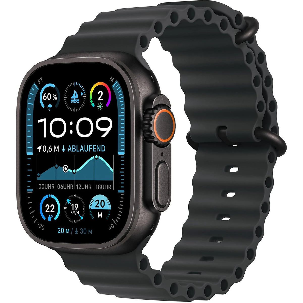 SMARTWATCH APPLE Watch Ultra 2, Cassa: 64 GB Cinturino: Nero